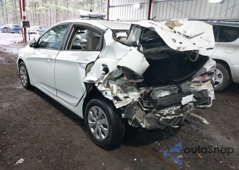 2017 Hyundai Accent Se z USA, uszkodzony, nr VIN KMHCT4AE8HU289053